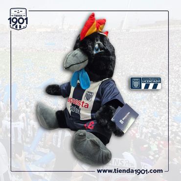 𝗣𝗘𝗟𝗨𝗖𝗛𝗘 𝗚𝗜𝗚𝗔𝗡𝗧𝗘 𝗚𝗔𝗟𝗟𝗢 𝗡𝗘𝗚𝗥𝗢
Producto Oficial Alianza Lima
Medidas: 40x40cm
P