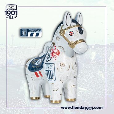 POTRILLO DE PUCARÁ ALIANZA LIMA BLANCO
Producto Oficial Alianza Lima
Tamaño 20cm
Precio s/.159.90