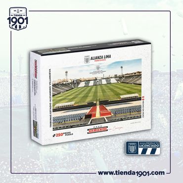 ROMPECABEZAS MODELO ESTADIO
Producto Oficial Alianza Lima
250 Piezas
Precio s/.70