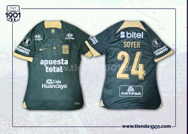 Camiseta Alianza Lima Alterna 2025
Modelo Copa Libertadores
Partido VS Libertad en Paraguay
Nike Eti