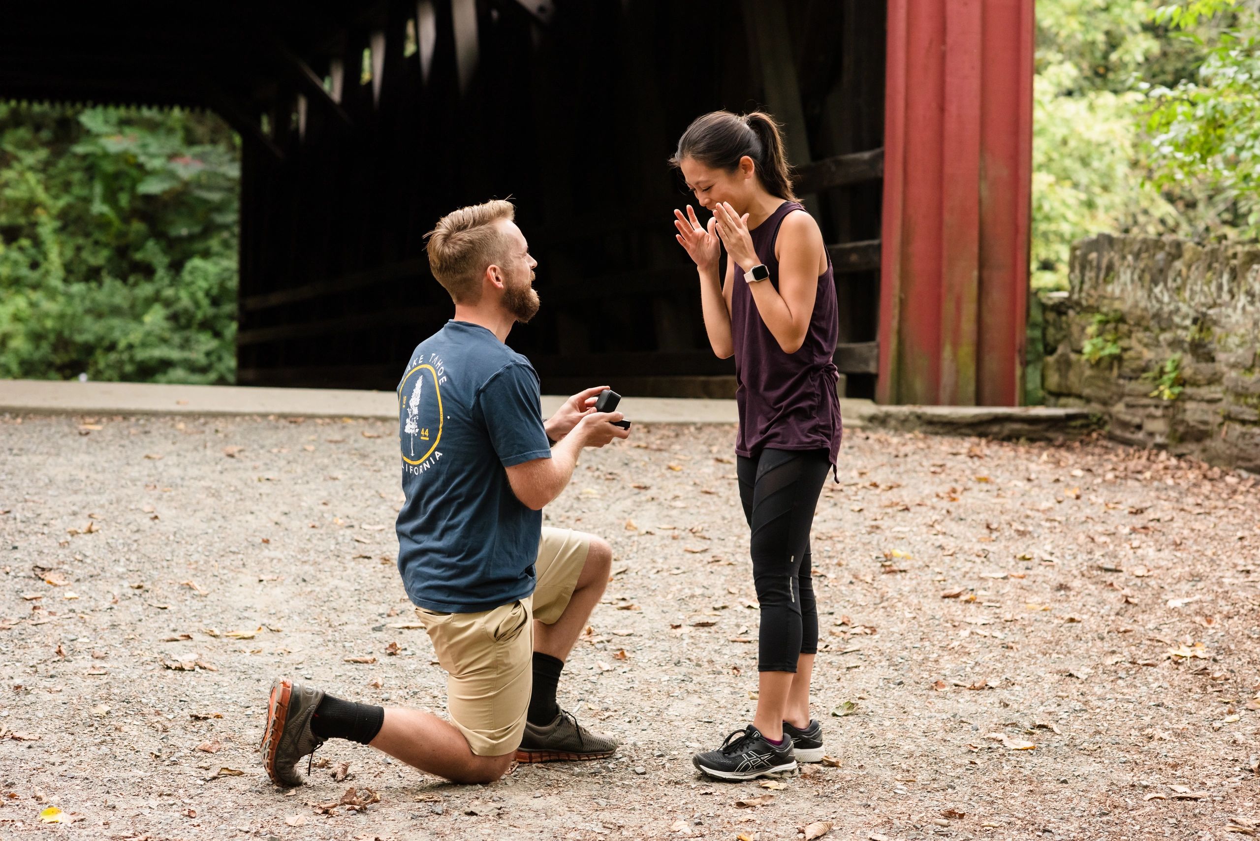 A marriage proposal near Philadelphia