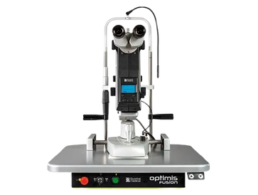An advanced ophthalmic device for eye examinations.