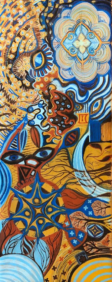 Final piece from "The Browns and the Blues" session