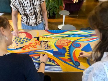 Participants drawing, "A Primary Concern" session