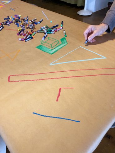 "Playing It Straight" session in progress