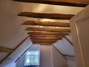 uplights in a period property