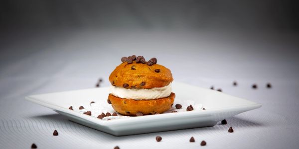 Pumpkin Chocolate Chip Whoopie Pie