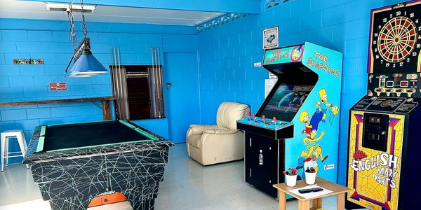 Magnolia Village Caravan Park Games Room Hervey Bay  Pialba 4655 games room with arcade machines