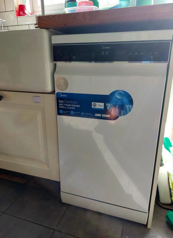 A new dishwasher installed in Ware