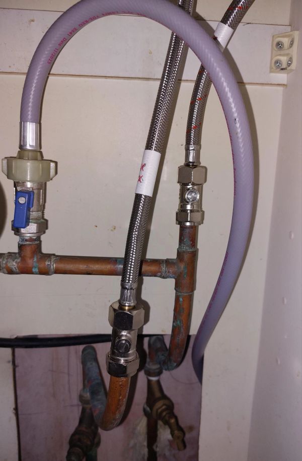 New isolators and tap installed in Hertford
