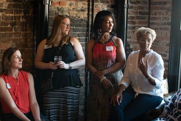 Dr. Philecia Avery and Bosses and Bourbon network leaders, members