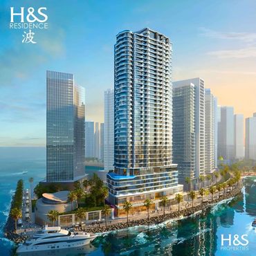 Aerial view of H&S Residence showcasing the beachfront and coastal layout