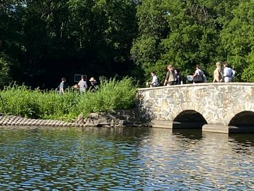 Producing a photo shoot.