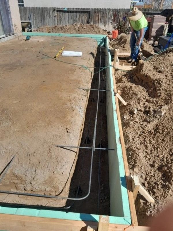 Forming foundation