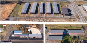 Three self storage facilities in Clarksville