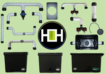 Hapi hydroponic system components