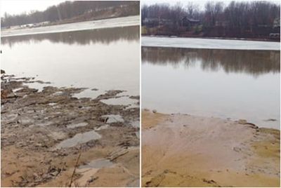 Air Crop muck treatment before and after