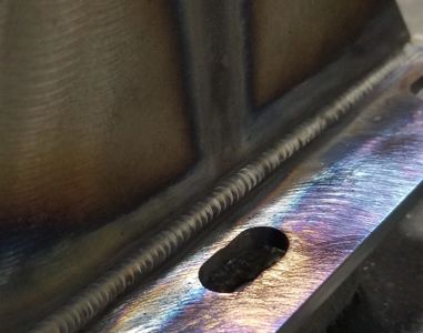 Tig welding steel