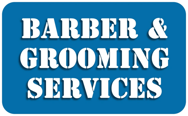 View our menu of barber and grooming services