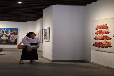 Laura Reséndiz, curadora de la selección del metro Zócalo.