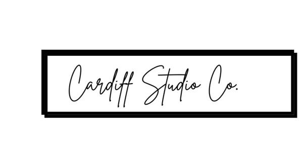 A rectangle with the name Cardiff Studio Co written inside it.