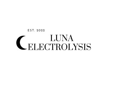 Luna electrolysis logo- crescent moon with words