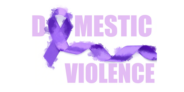 A graphic about domestic violence