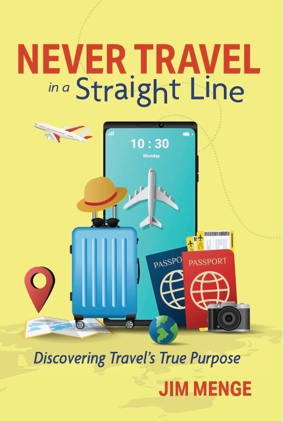 Never Travel in a Straight Line Book