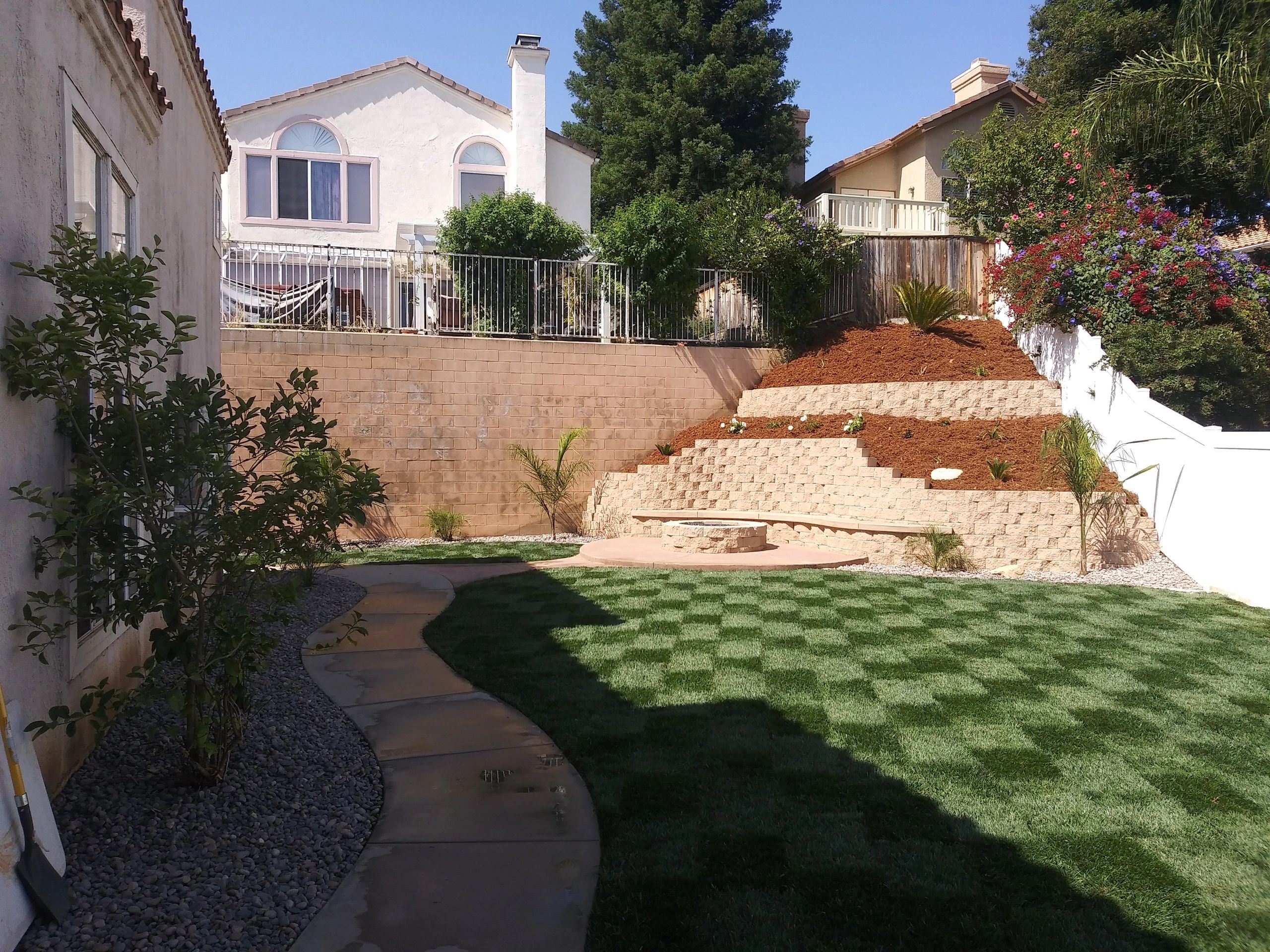 B M J LANDSCAPING logo