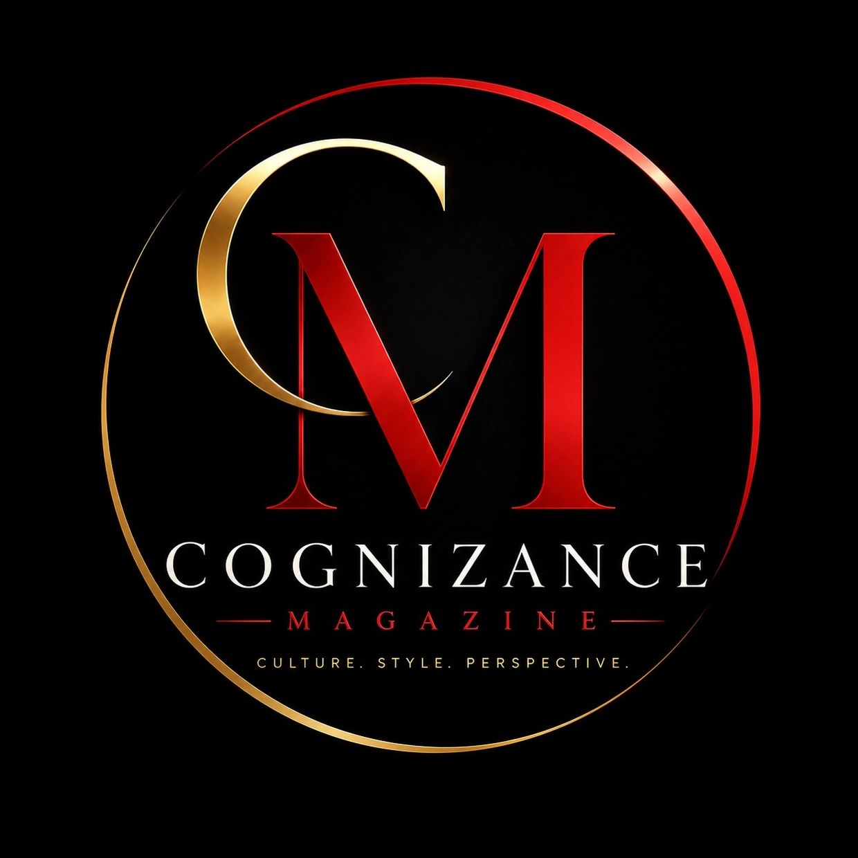 Elegant logo for Cognizance Magazine.