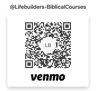 lifebuilders life builders giving biblical teaching counseling certification Venmo