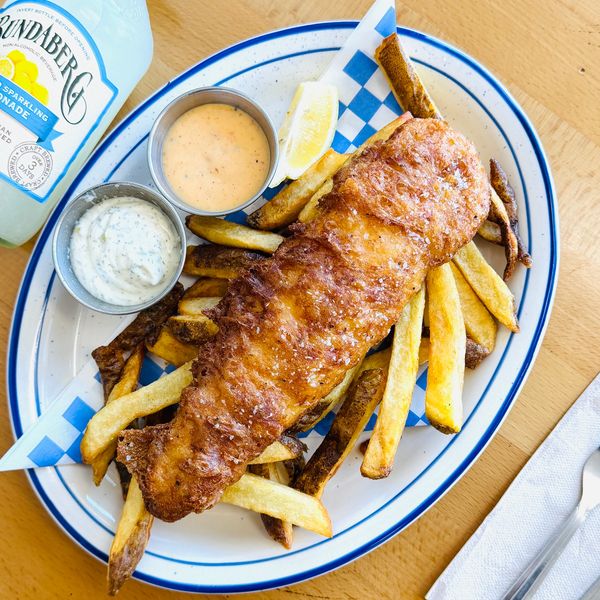 Salty Blue Fish and Chips
Cod and Chips
