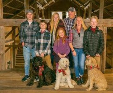 Healthy, happy family, free of disease