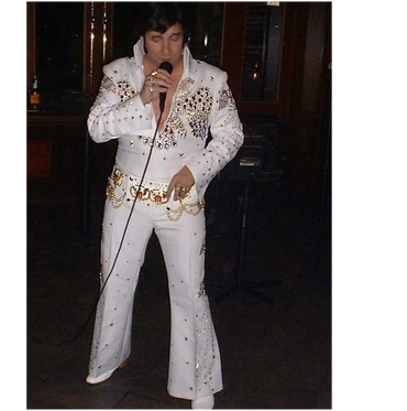Terry James Recreating Elvis "Aloha From Hawaii"