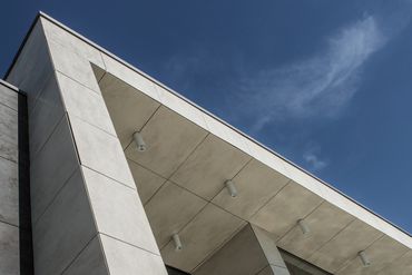 Large Format Tile Exterior Cladding by Grespania Coverlam Tiles