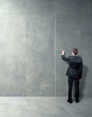 Large Format Tile Exterior Cladding by Grespania Coverlam Tiles