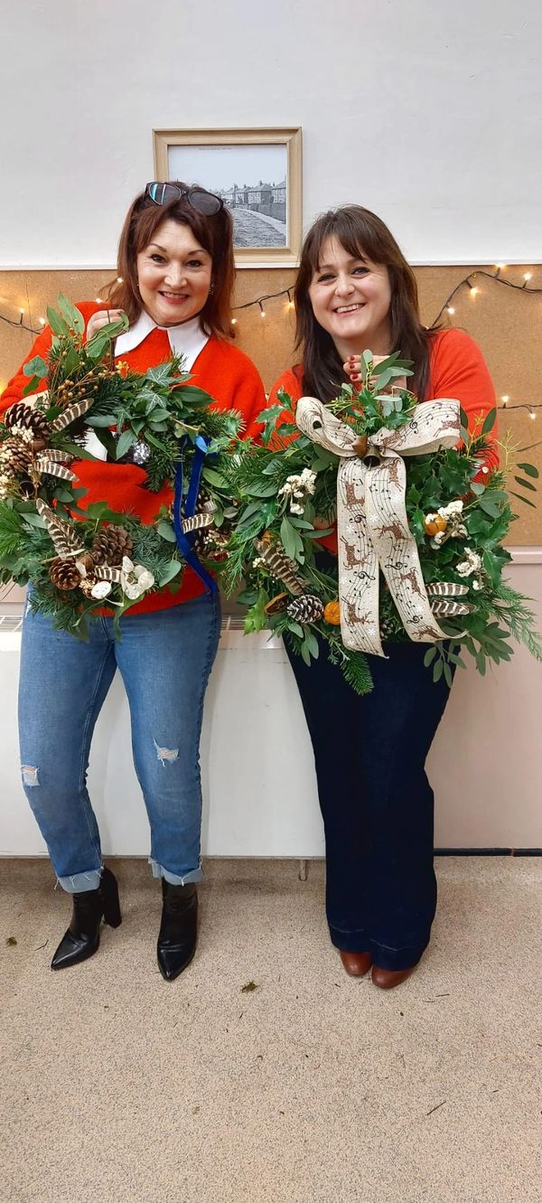 Christmas wreathmaking workshop
