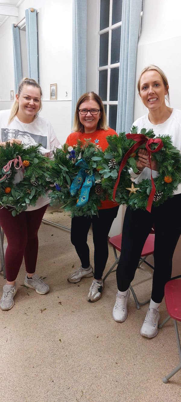 Christmas wreathmaking workshop
