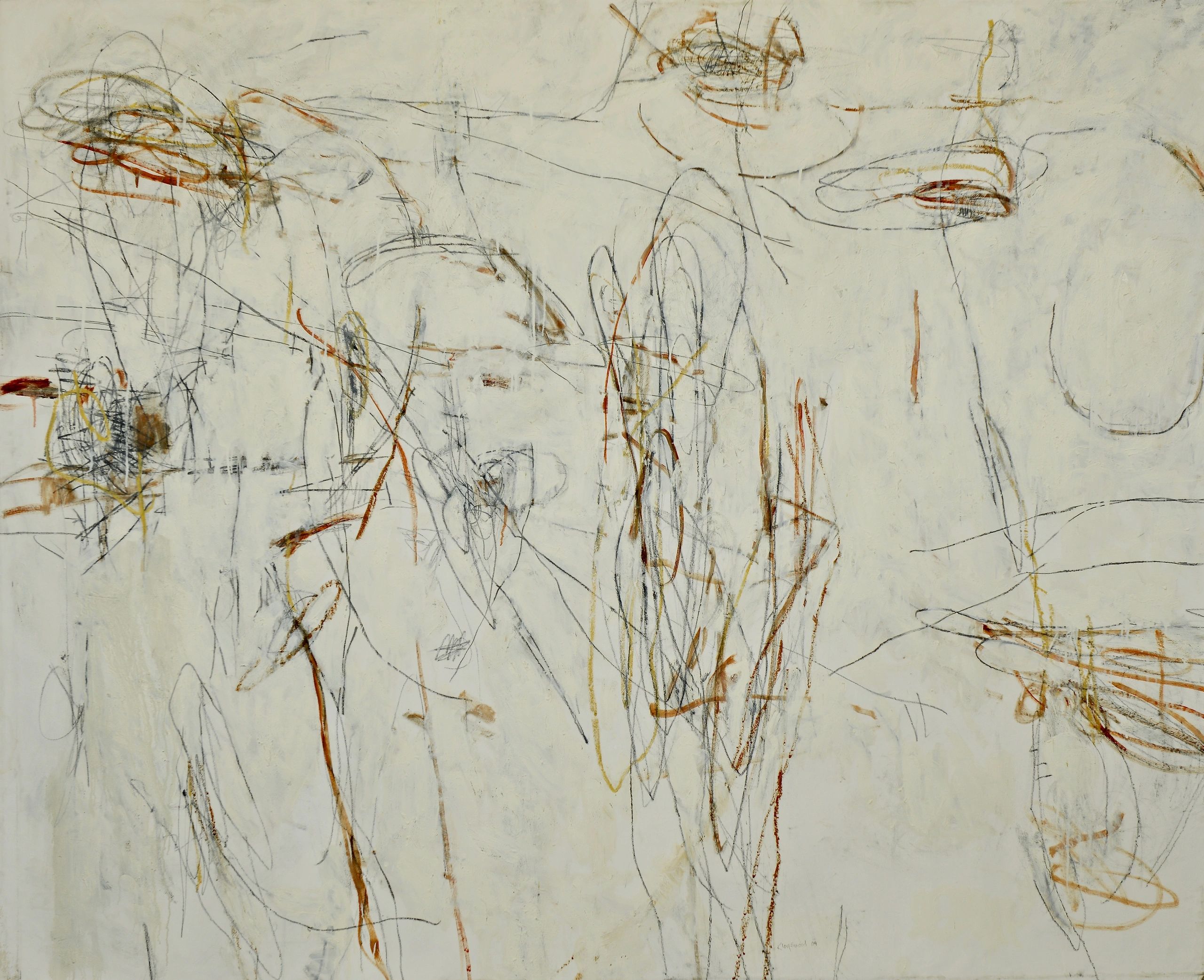 #84, THE THREE SISTERS, 72"x88", 2009