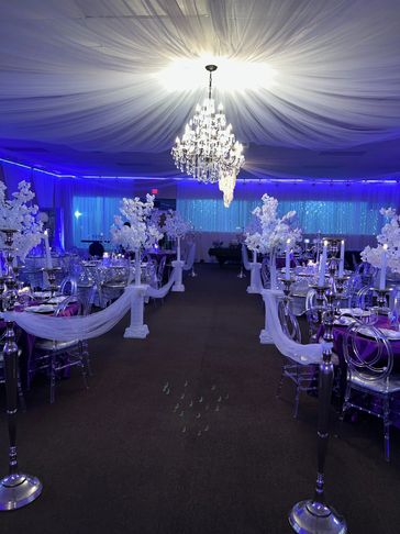 Ultimate elegance in our 2nd ballroom at KIU Entertainment Event Space.