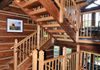 Custom -Built Cabin Interior, The Big Pine Tree House, Hocking Hills, Ohio