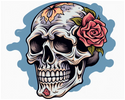 Vintage Skull Tattoo | Sailor Jerry Studio.com