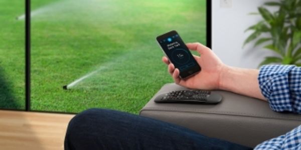 Irrigation system control from smart phone