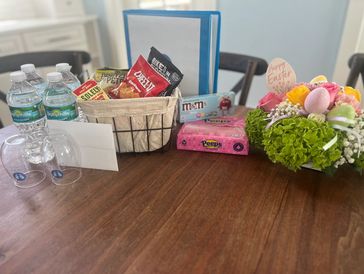 Special occasion delivery for a guest. Owners contact me today for options.