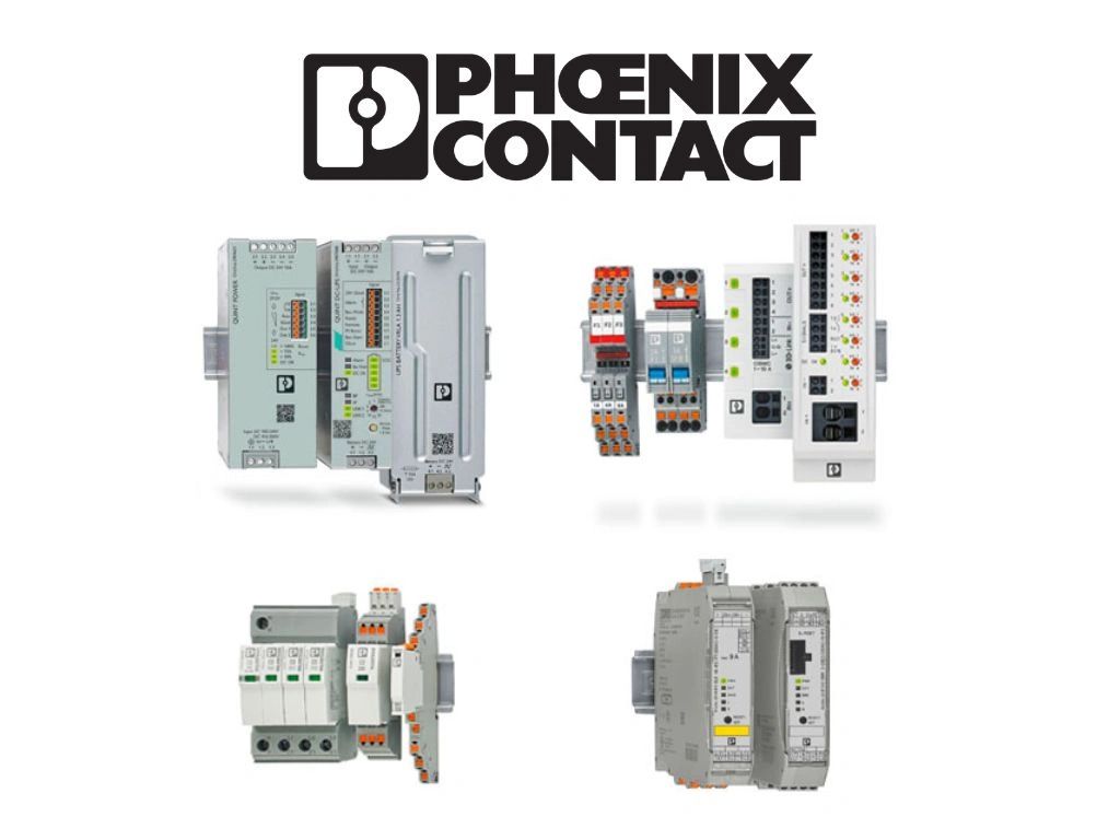 Phoenix Contact industrial automation and power supply solutions for control panels in UAE