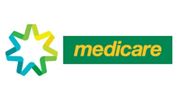 The Medicare logo with a colorful star and green text.