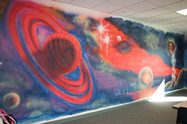 #trinity #mural #painting #acrylicpainting #church #publicart