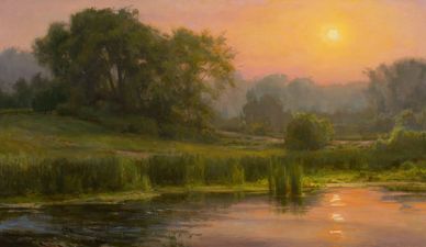 Mary Pettis, oil painter, expressive realism, plein air, realist landscape alla prima impressionist.