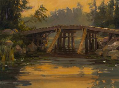 Mary Pettis, oil painter, expressive realism, plein air, realist landscape alla prima impressionist.