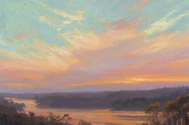 Mary Pettis, oil painter, expressive realism, plein air, realist landscape alla prima impressionist.